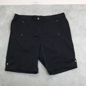 Chico's Black Women's Bermuda Shorts